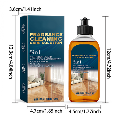 Hjmeta® Quick-Drying Floor Cleaner - Removes stains with a long-lasting fragrance and antibacterial protection 🌟🚿
