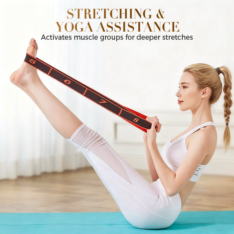 Hjmeta®🧘‍♀️ Stretch deeper, move more freely – Fitness resistance band for stretching and yoga, wherever you are