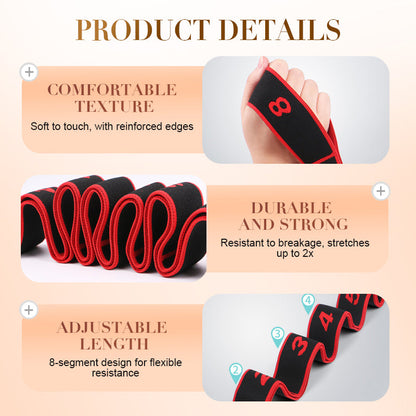 Hjmeta®🧘‍♀️ Stretch deeper, move more freely – Fitness resistance band for stretching and yoga, wherever you are