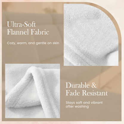 Hjmeta®💕Artistic Print Flannel Throw Blanket