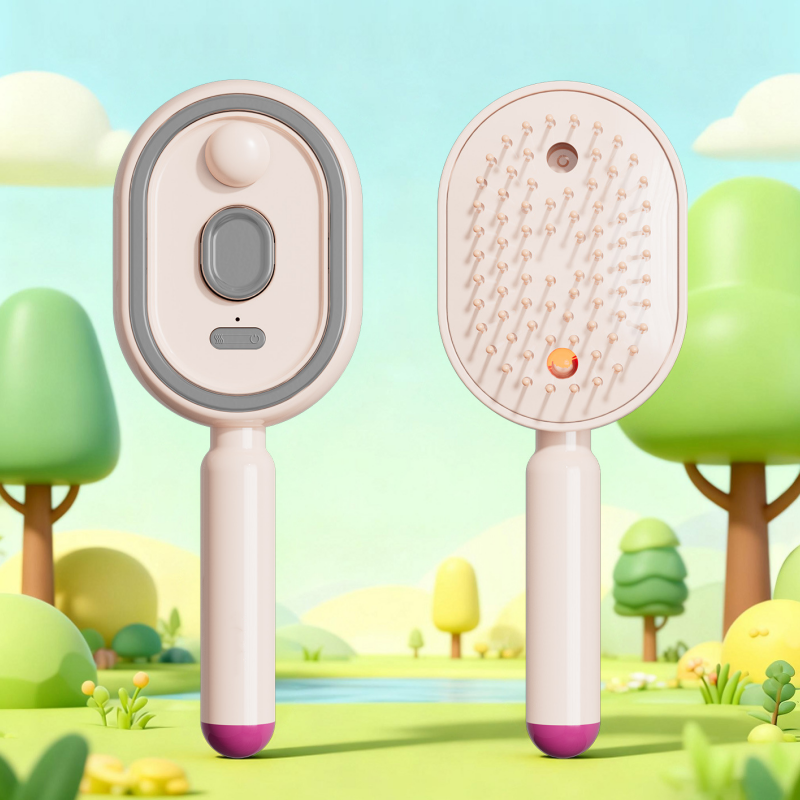 Hjmeta®-Electric Spray & Massage Hair Brush✨🔥