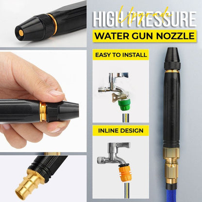 Hjmeta®-🔥 High Pressure Water Nozzle 💧✨Multi-Purpose for Car, Garden & Household Cleaning