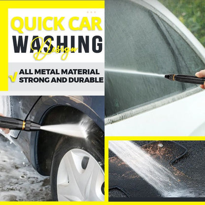 Hjmeta®-🔥 High Pressure Water Nozzle 💧✨Multi-Purpose for Car, Garden & Household Cleaning