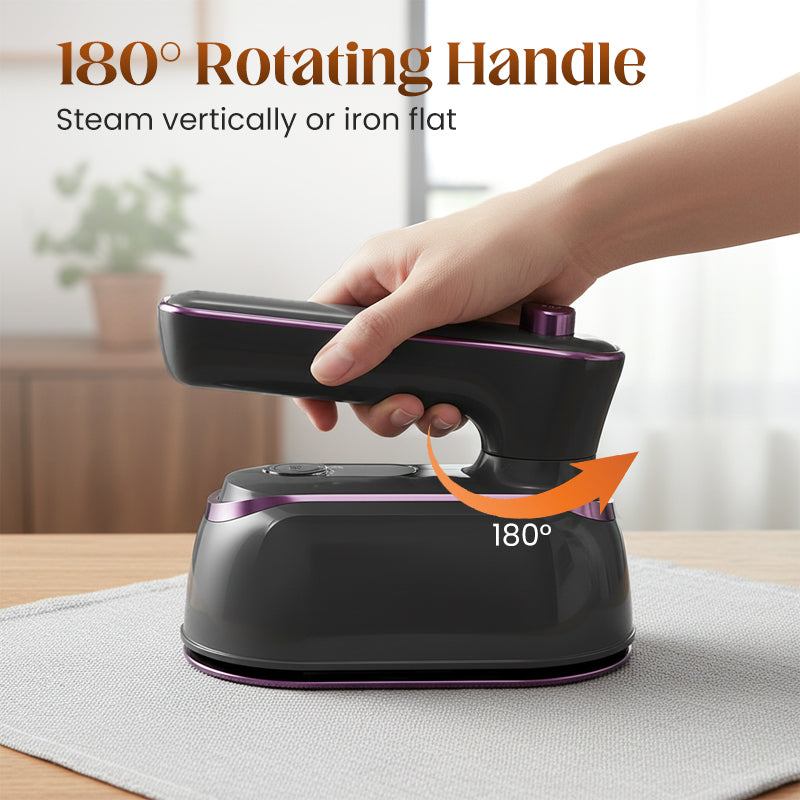 👚LAST DAY 50% OFF⚡Foldable Handheld Steamer with 180° Rotating Handle💥