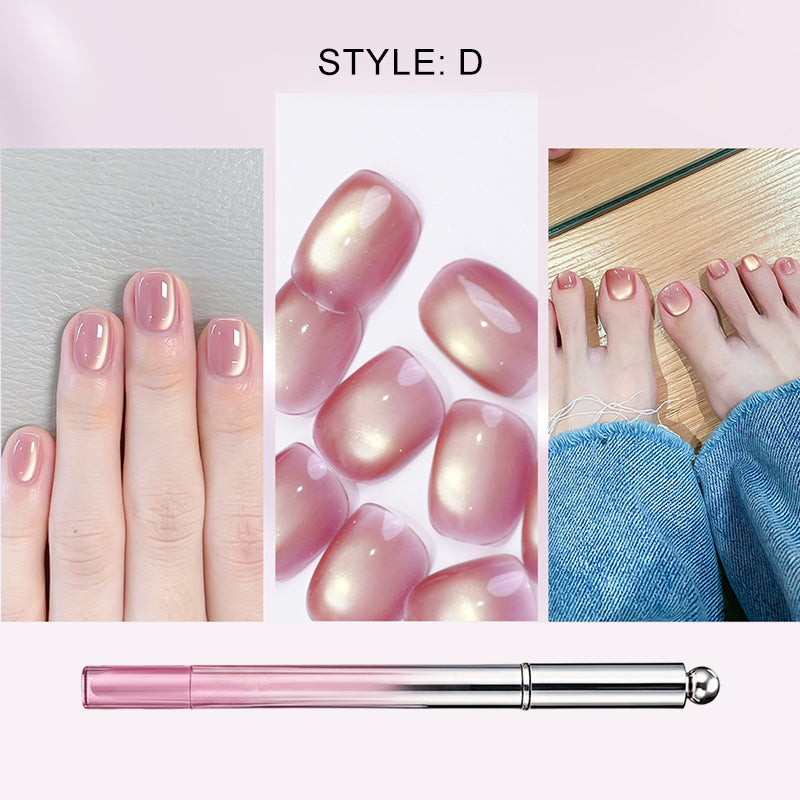 Hjmeta®📢All-in-One Cat Eye Nail Gel Pen – Get a hypnotic cat-eye effect in one stroke! Magnetic gel, lasting shine, salon magic at home. 🖤🌌