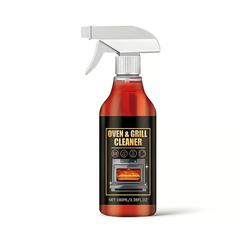 Oven & Grill Cleaner Spray – Dissolves Grease in 5 Mins, No Scrubbing & Eliminates Odors -Hjmeta®