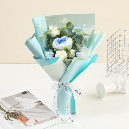 Hjmeta®💕Mother's Day Special Sale 10% OFF!💕Handmade Delicate Crochet Flower Bouquet