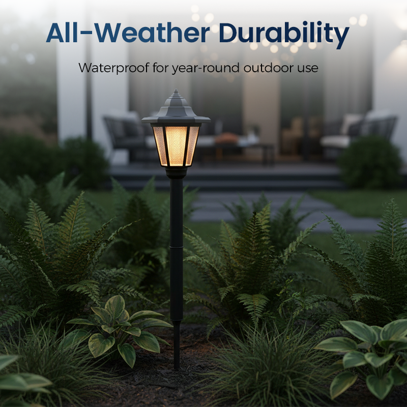 ⏰Vintage Solar-Powered Hexagonal Garden Lights