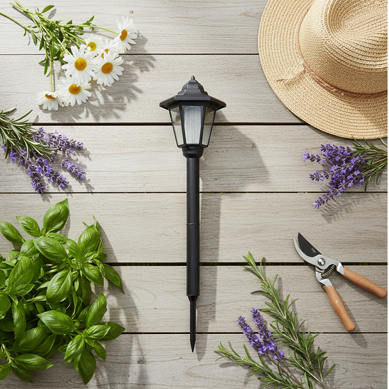 ⏰Vintage Solar-Powered Hexagonal Garden Lights