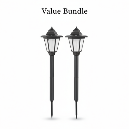 ⏰Vintage Solar-Powered Hexagonal Garden Lights