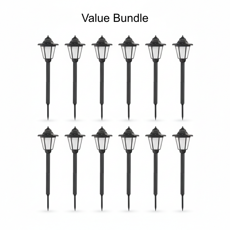 ⏰Vintage Solar-Powered Hexagonal Garden Lights