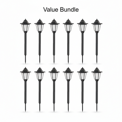 ⏰Vintage Solar-Powered Hexagonal Garden Lights