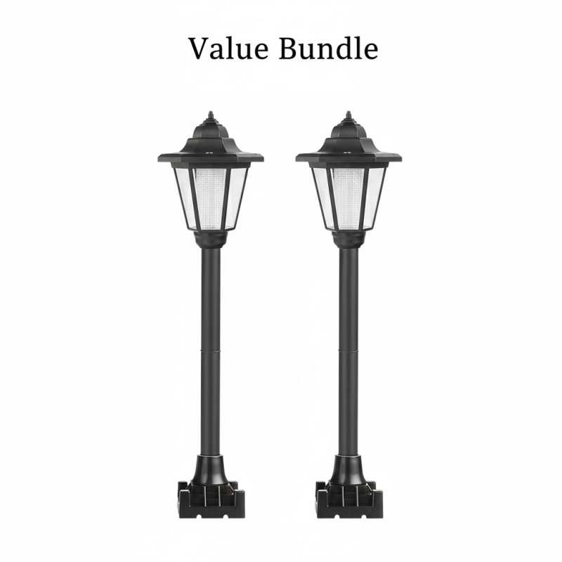 ⏰Vintage Solar-Powered Hexagonal Garden Lights