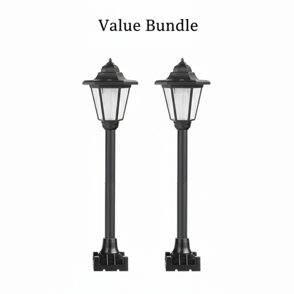 ⏰Vintage Solar-Powered Hexagonal Garden Lights