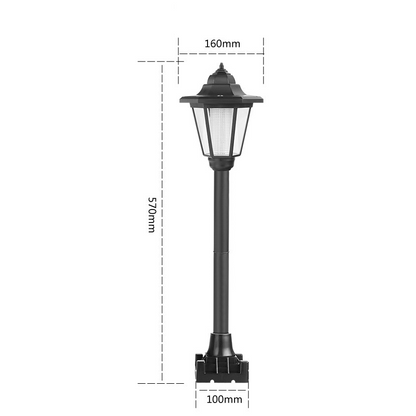 ⏰Vintage Solar-Powered Hexagonal Garden Lights