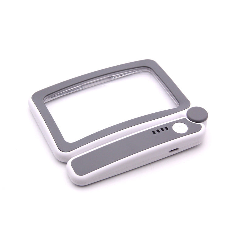 Folding Handheld Magnifying Glass with Light for Reading-Hjmeta®