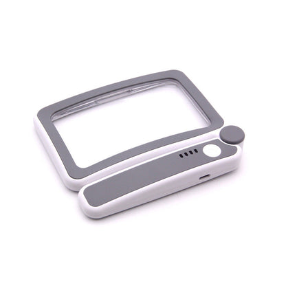 Folding Handheld Magnifying Glass with Light for Reading-Hjmeta®