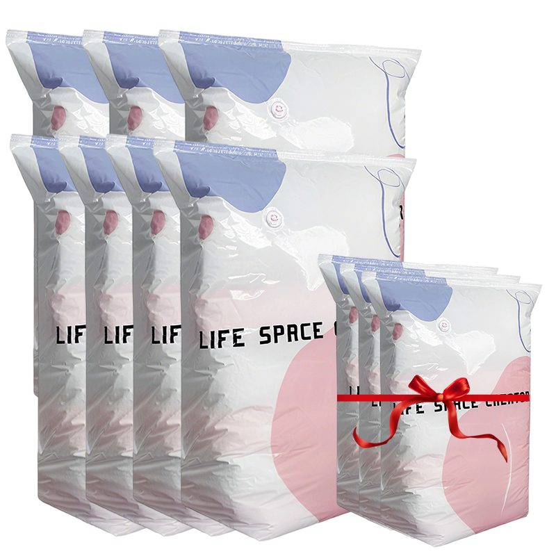🧳💨 40% OFF! No‑Pump Vacuum Storage Bags – Press & seal, no pump needed. Saves 80% space, keeps clothes dry & dust‑free. Perfect for bulky bedding & off‑season gear. 🛏️🗄️