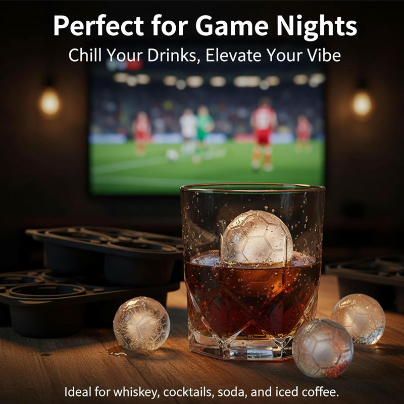 ⚽️🍺Football Shape Silicone Ice Ball Mold⚽️🍺