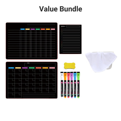 🌈Magnetic Calendar Board with Erasable Markers