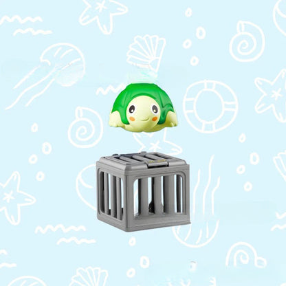 Summer Pool Toys for Kids - Diving Animal & Cage Set