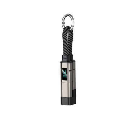 🔥Limited Time SALE 40% OFF🔥4-in-1 Digital Display Keychain Charging Cable