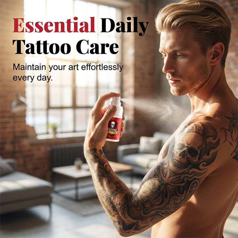 💥 50K+ sold!💉Hjmeta® Tattoo aftercare spray – ultra-fine mist, hydrates, revives ink vibrancy. 50% OFF! 🎨✨