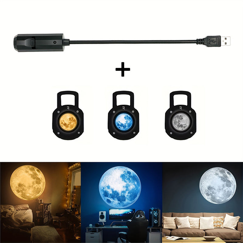 ✨ Plug-and-Play HD Galaxy & Ocean Projector Night Light🥳50,000+ Happy Users