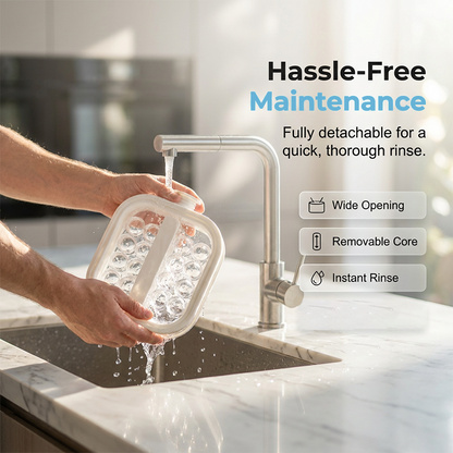 🥳2026 HOT SALE🥳💞50K+ SOLD!🍹Portable Silicone Ice Ball Maker Kettle